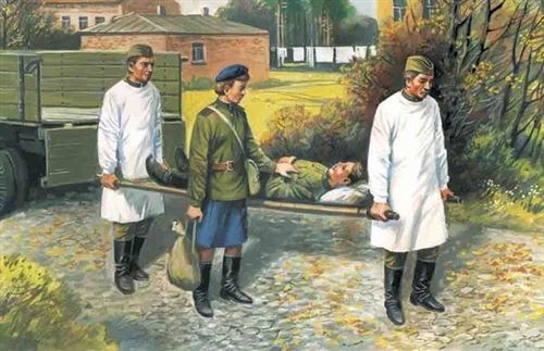 Sowjetische Sanitäter 1943-45- 1:35E - Icm