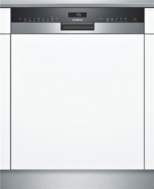 Siemens SN558S09ME - Lave-vaisselle - intégrable - Niche - largeur : 60 cm - profondeur : 55 cm - hauteur : 81.5 cm - acier inoxydable