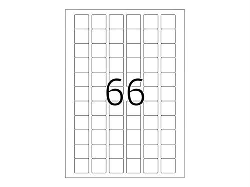 Herma Etiquette universelle SPECIAL, 25,4 x 25,4 mm, blanc - Lot de 2