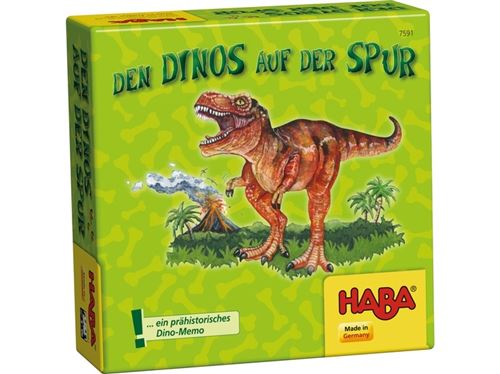 Haba Le jeu de mémoire Dinos auf der Spur (DU)