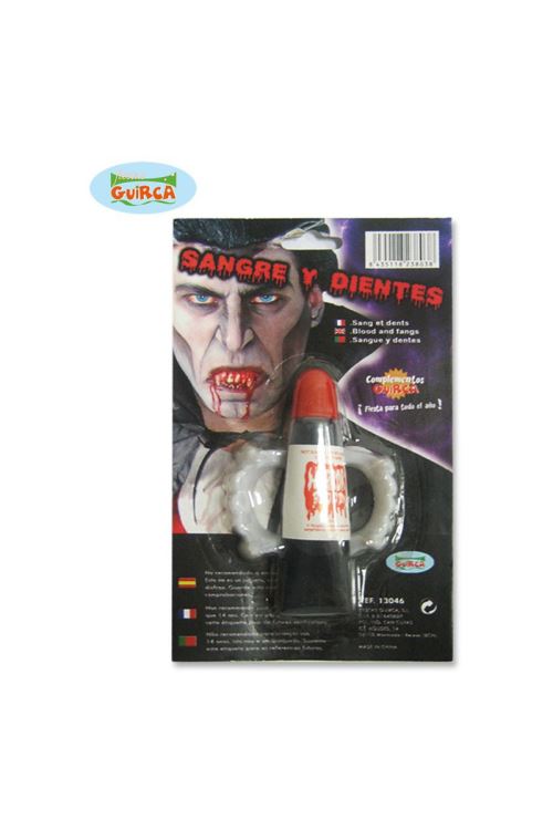 Sang et dents de vampire