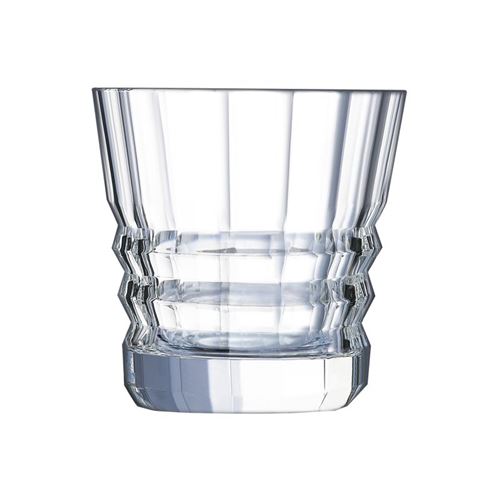 CRISTAL D'ARQUES - ARCHITECTE - 6 gobelets forme basse 38 cl