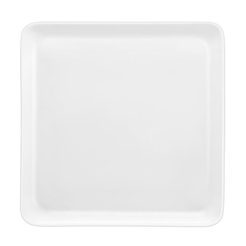MÉDARD DE NOBLAT - YAKA BLANC - Coffret 6 assiettes plates carrées