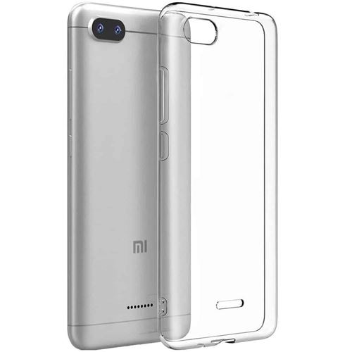 Coque de protection transparente souple pour Xiaomi Redmi 6A