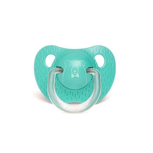 suavinex sucette physiologique ours +18 mois - vert fonce
