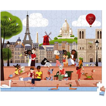 Puzzle 200 pièces Janod Paris
