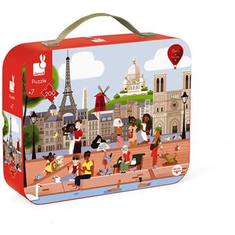 Puzzle 200 pièces Janod Paris