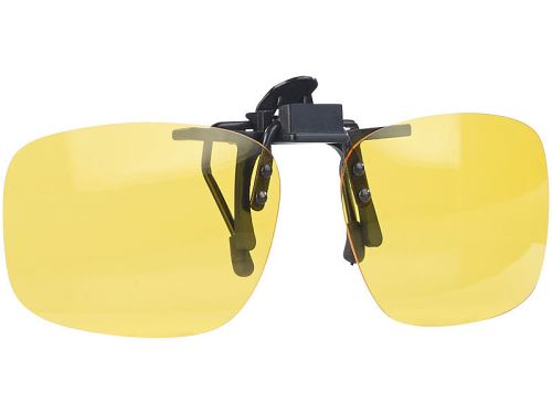 Verres amovibles polarisants nuit UV400 design arrondi