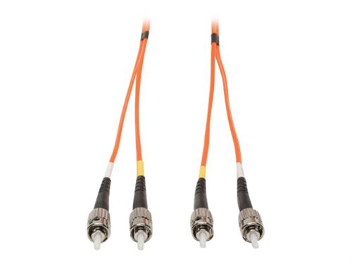 Tripp Lite 5M Duplex Multimode 62.5/125 Fiber Optic Patch Cable ST/ST 16' 16ft 5 Meter - cordon de raccordement - 5 m - orange