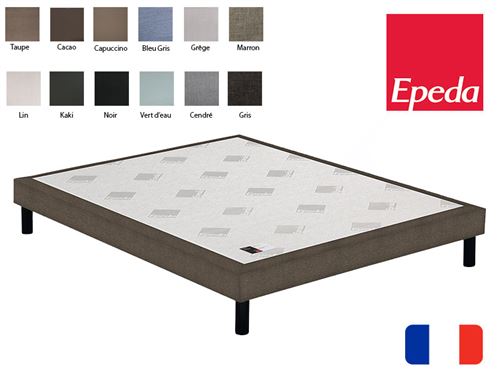 Epeda Multicolore Sommier Déco Confort Ferme 160X200