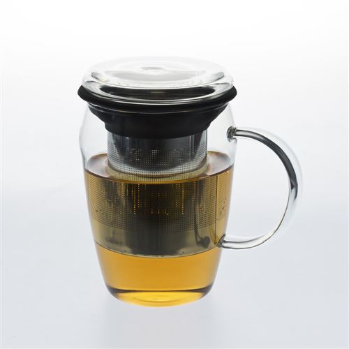 Cadeaux CSE, primes : Mug à Thé de 450 ml avec Infuseur en Verre