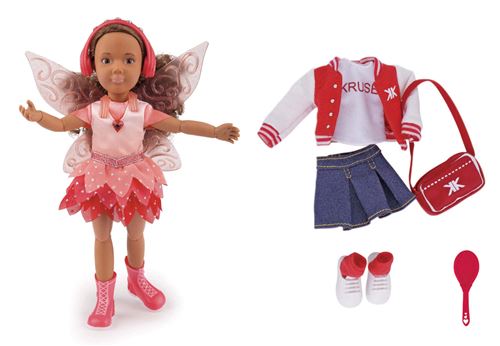 Kruselings Joy Deluxe Cute Baby Doll Set, Multicolor