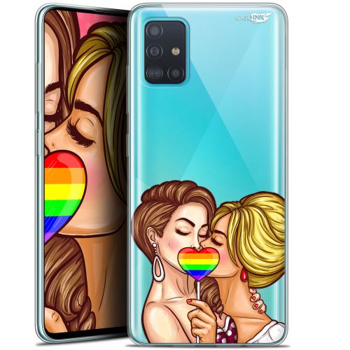 Coque Gel Pour Samsung Galaxy A51 (A515) (6.5 ) Extra Fine - 2 Girls 1 Candy