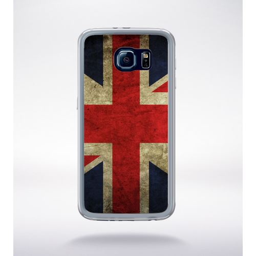 Coque Grande Bretagne Compatible Samsung Galaxy S6 Transparent