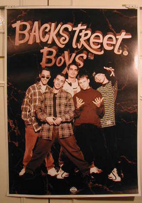 Back Street Boys - 60x84 cm - AFFICHE / POSTER