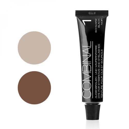 Tube de teinture pour cils et sourcils 15 ml - Noir