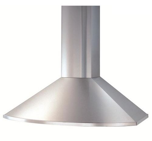 Roblin Diva/2 S 900 - Hotte - hotte décorative - largeur : 89.8 cm - profondeur : 49.9 cm - evacuation & recyclage - acier inoxydable