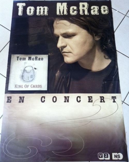 Tom McRae - 80x120 cm - AFFICHE / POSTER