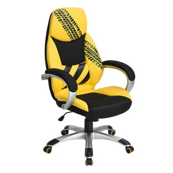 Track Fauteuil De Bureau Jaune Et Noir Achat Prix Fnac