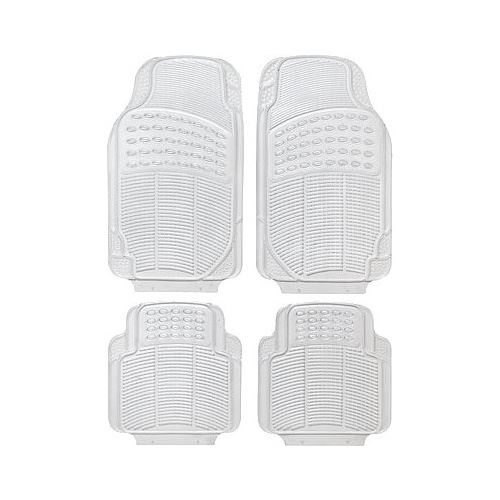 Car Plus tapis de voiture Continental uni PVC transparent 4-pc