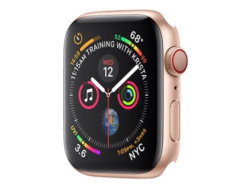 Apple Watch Series 4 GPS Cellular 40 mm or aluminium montre intelligente 16 Go Wi Fi Bluetooth 4G 30.1 g demo Apple Watch Achat prix fnac