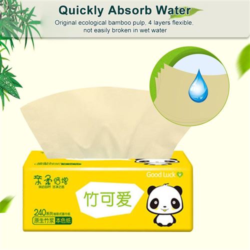 Papier toilette 5Packs 4Layers pour Salle de bain Serviettes en pâte