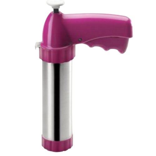Metaltex 252475080 presse à petits fours plastique acier inoxydable argent rosé 25 x 15 x 10 cm