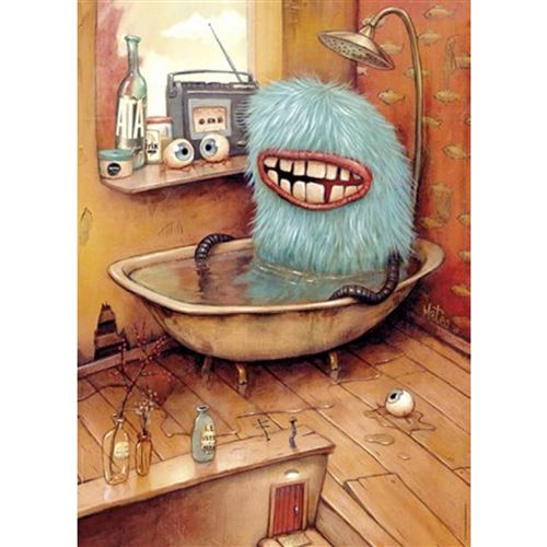Puzzle Heye Mateo Dineen Baignoire 1000 Pièces