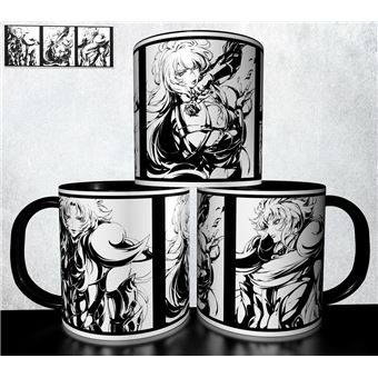 Mug Les Chevaliers Du Zodiaque Saint Seiya - Céramique, Contenance 325 Ml, Neuf, Fabriqué En France