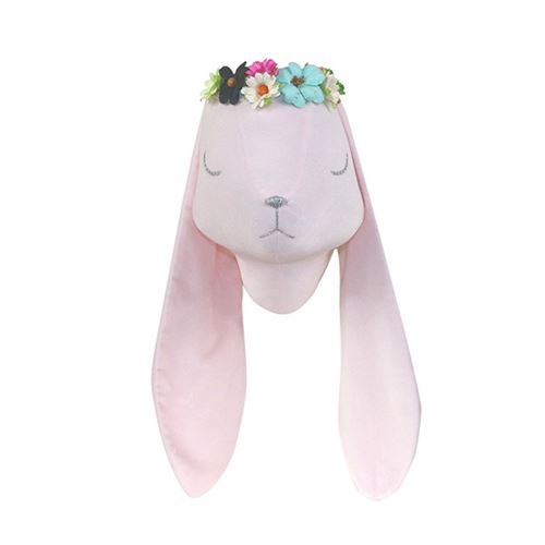 Trophée peluche Lapin rose