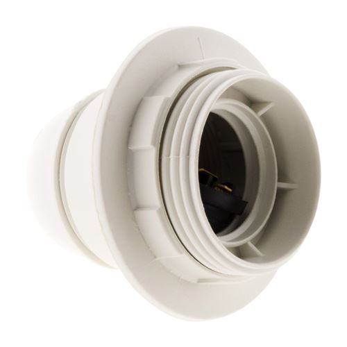 Blanc Zenitech - Douille E27 + Bague