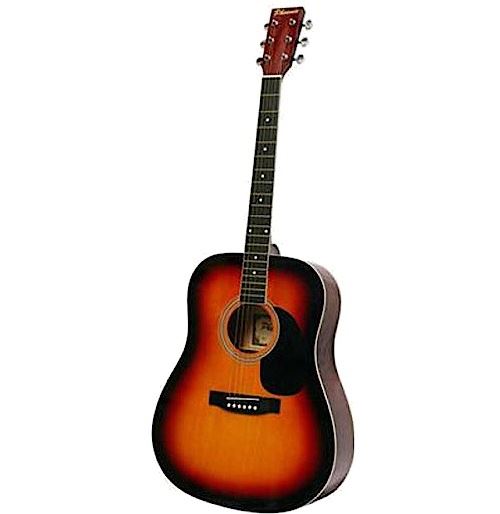 Phoenix guitare Western 001 vintage dreadnought 105 cm marron