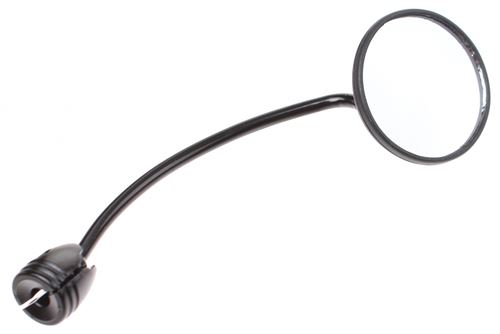 Busch + Müller Miroir Cycle Star gauche / droite 20 cm noir
