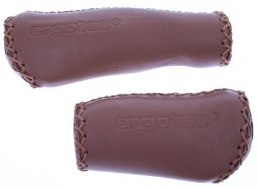 Ergotec POIGNEE RIO AL-2.7 138/96 MM EN CUIR GEL + BROWN