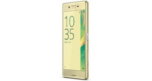 Smartphone Sony Xperia X Orjaune, Android 6.0