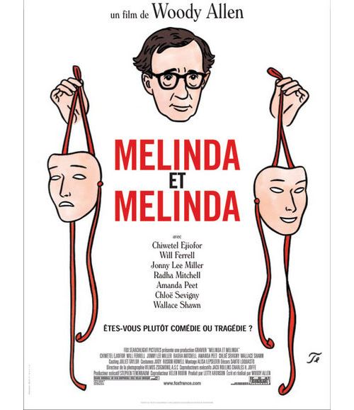 Mélinda et Mélinda AFFICHE CINEMA ORIGINALE