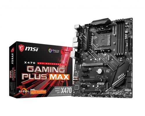 MSI X470 GAMING PLUS MAX, Carte m&egrave;re