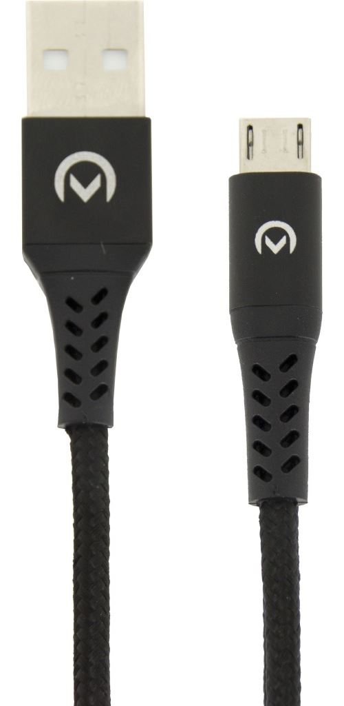 Mobilize MOB-23008 Câble USB 2.0 A Mâle - Micro-b Mâle 0,2 M Noir