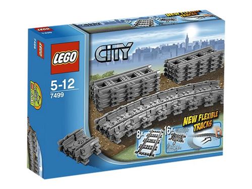 Lego City 7499 - Rails Souples et Droits