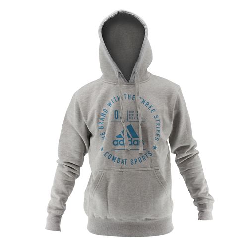 Pull adidas gris et bleu store