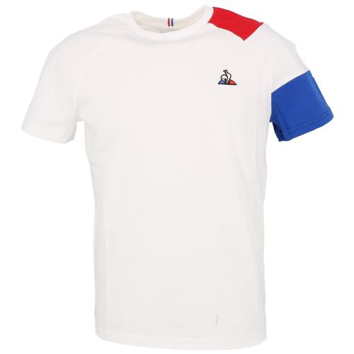 Tee shirt manches courtes Le coq sportif Tricolor tee h blc Bleu taille : M réf : 40706