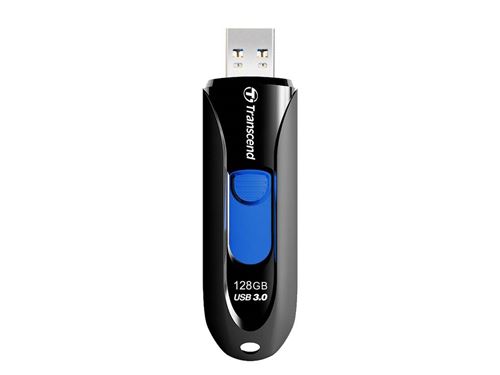 Transcend JetFlash® 790 Clé USB 64 GB noir, bleu TS64GJF790K USB 3.1 Gen 1