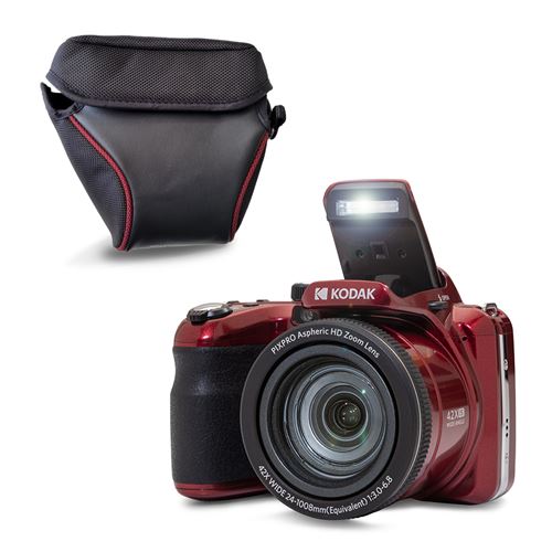 KODAK  Pixpro AZ425 Appareil Photo Bridge 20 MP avec Zoom Optique 42x + &Eacute;tui de Protection &middot; Vid&eacute;o Full HD 1080p, Grand Angle 24 mm, Stabilisateur, &Eacute;cran LCD 3 &middot;