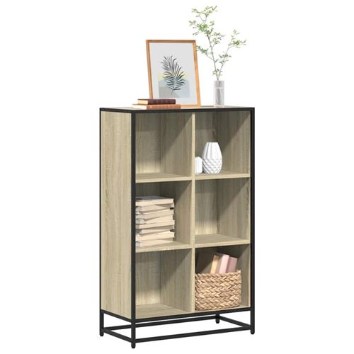 Vidaxl Bibliothèque Chêne Sonoma 65,5X33x107,5 Cm - Image 3