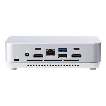 ASUS NUC 14 Pro+ RNUC14RVSU7089A2I - Mini PC Core Ultra 7 155H / jusqu'à 4.8 GHz - RAM 32 Go - SSD 1 To - Intel Arc Graphics - Gigabit Ethernet, 2.5 Gigabit Ethernet, IEEE 802.11ax (Wi-Fi 6E), Bluetooth 5.3 - Win 11 Home - moniteur : aucun - blanc