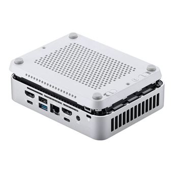 ASUS NUC 14 Pro+ RNUC14RVSU7089A2I - Mini PC Core Ultra 7 155H / jusqu'à 4.8 GHz - RAM 32 Go - SSD 1 To - Intel Arc Graphics - Gigabit Ethernet, 2.5 Gigabit Ethernet, IEEE 802.11ax (Wi-Fi 6E), Bluetooth 5.3 - Win 11 Home - moniteur : aucun - blanc