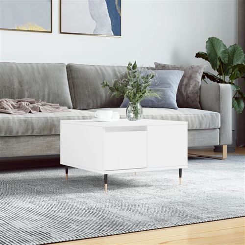 Vidaxl Blanc Table Basse - Image 3