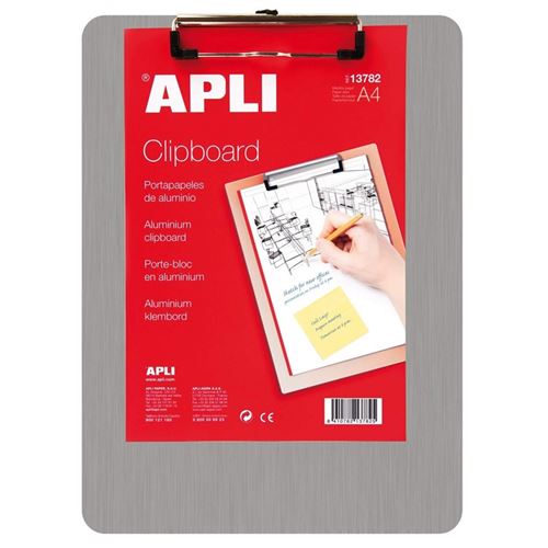 Porte Bloc Aluminium Apli 13782