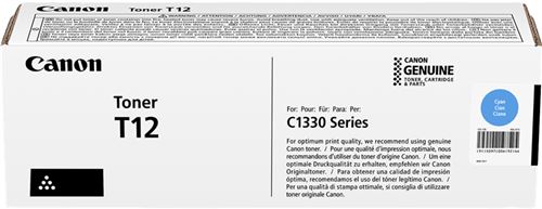 Canon T12 - Cyan - original - cartouche de toner - pour i-SENSYS X C1333i