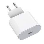 Chargeur Secteur Rapide 20W pour iPhone 17/17 AIR/17 PRO/17 PRO MAX/17e/16e Phonillico®